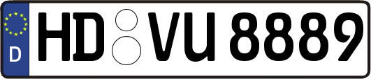 HD-VU8889