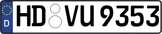 HD-VU9353