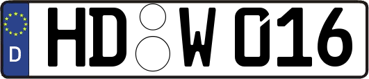 HD-W016