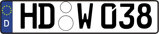 HD-W038