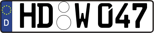 HD-W047
