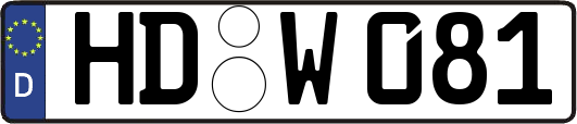 HD-W081