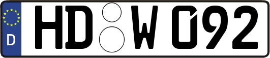 HD-W092