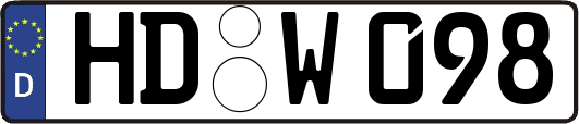 HD-W098