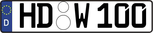 HD-W100