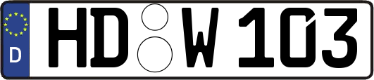 HD-W103