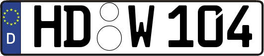 HD-W104