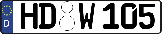 HD-W105
