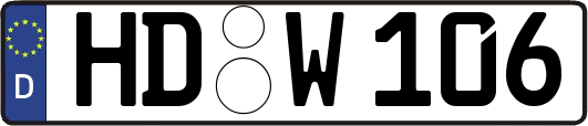 HD-W106