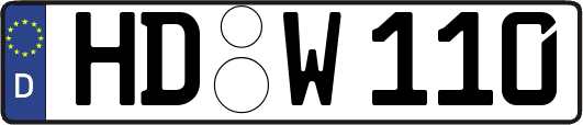 HD-W110
