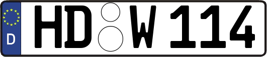 HD-W114