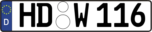 HD-W116