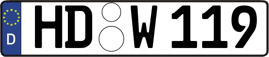 HD-W119