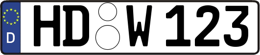 HD-W123