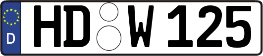 HD-W125