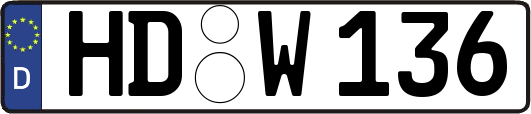 HD-W136