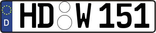 HD-W151