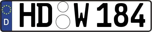 HD-W184