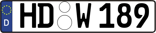 HD-W189