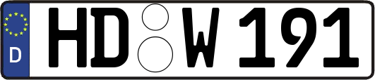 HD-W191