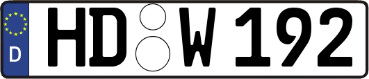 HD-W192