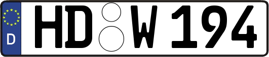 HD-W194