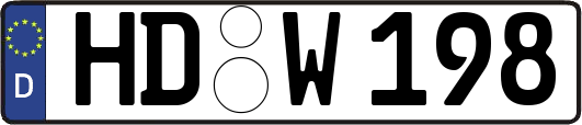 HD-W198