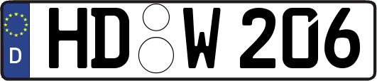 HD-W206