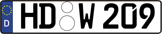 HD-W209