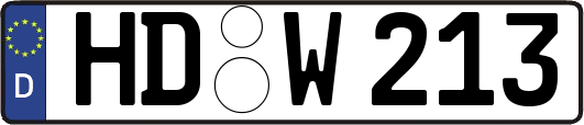HD-W213