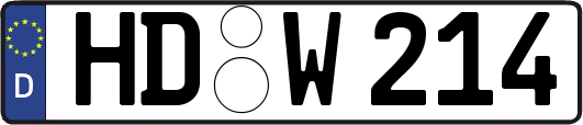 HD-W214