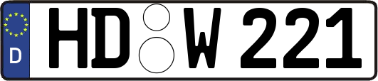 HD-W221