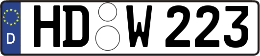 HD-W223