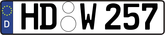 HD-W257