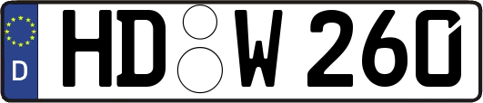 HD-W260