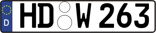 HD-W263