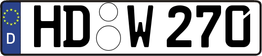 HD-W270