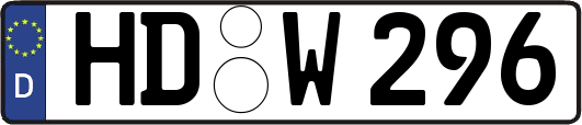 HD-W296