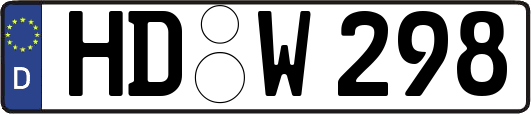 HD-W298