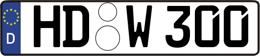 HD-W300