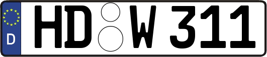 HD-W311