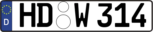 HD-W314
