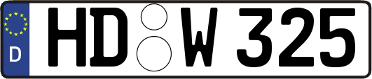 HD-W325