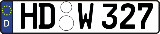 HD-W327