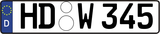HD-W345