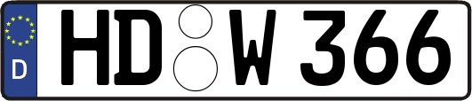 HD-W366