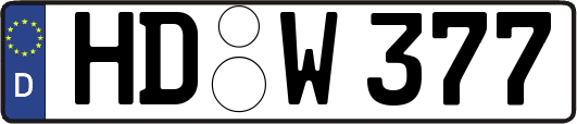 HD-W377