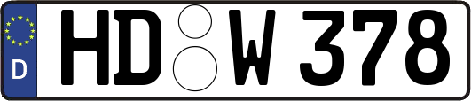 HD-W378