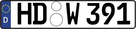 HD-W391
