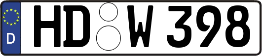 HD-W398